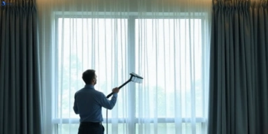 Commercial drapes cleaning service anakie-vic hotels offices