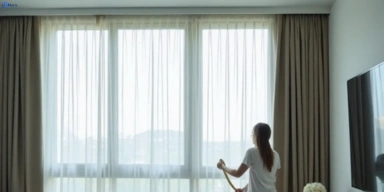 Delicate sheer drape cleaning anakie-vic Matty Curtain Cleaning