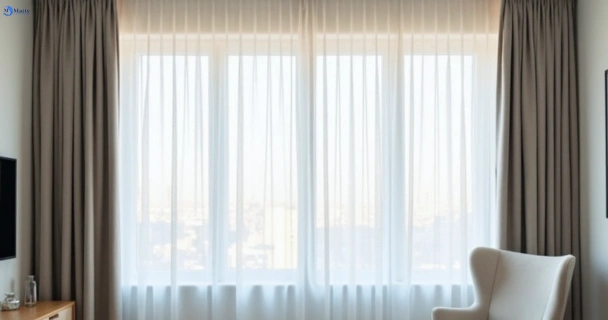 Restored vibrant drapes in anakie-vic QLD after Matty Curtain Cleaning